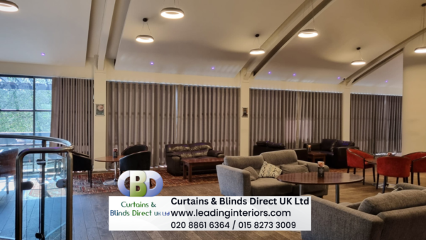 Waveheader curtains Large Doors for Large Venues