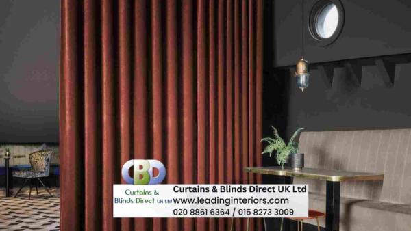Wave header curtains